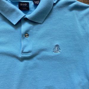 Izod Medium Light Blue Polo Shirt